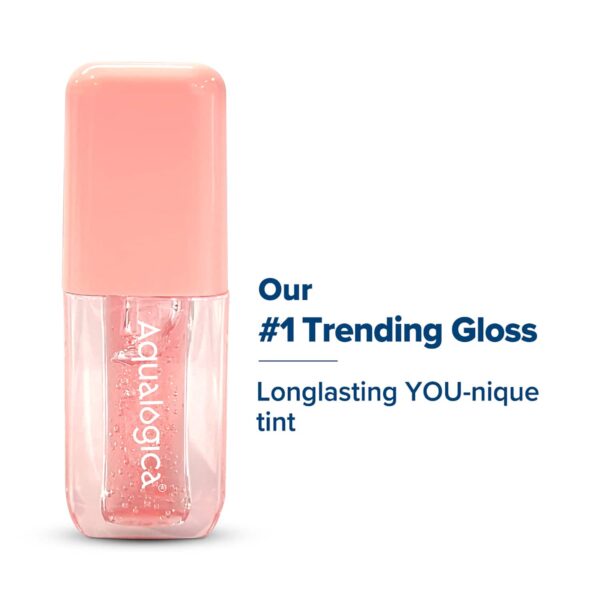 Aqualogica Plump + Pouty Li-PH Gloss - Peach Vanilla - Pack of 2 Combo - Aqualogica