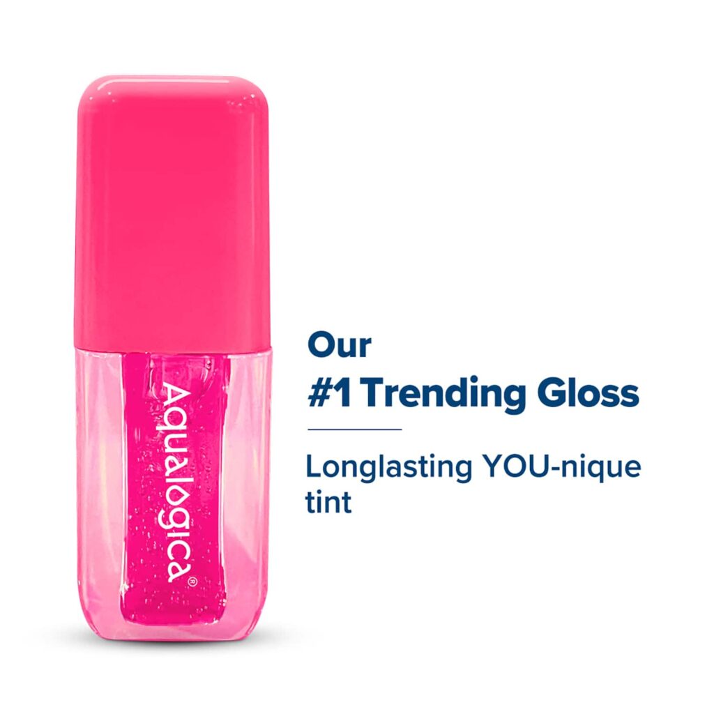 Aqualogica Plump+ Pouty Li-Ph Lip Gloss - Watermelon Slice (5 ml) - Aqualogica
