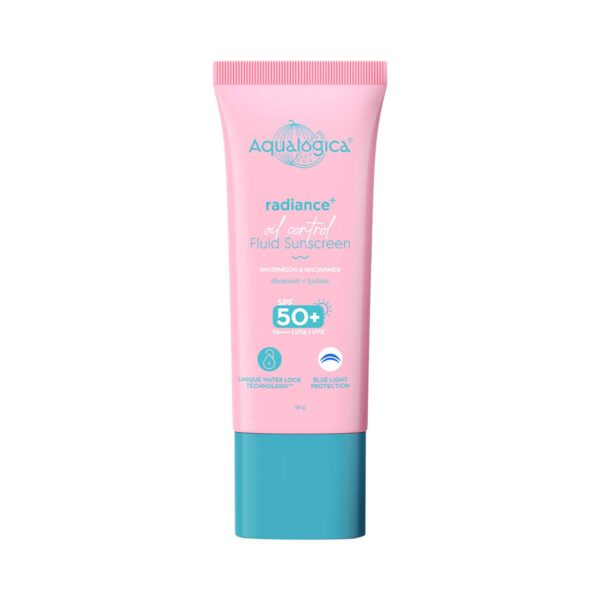 Aqualogica Radiance+ Oil Control Fluid Sunscreen (50 g) - Aqualogica