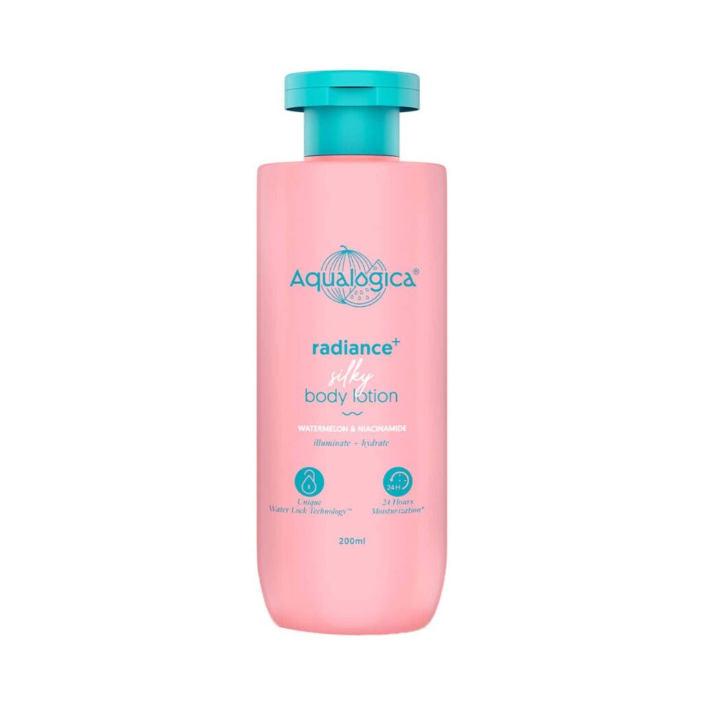 Aqualogica Radiance+ Silky Body Lotion (200 ml) - Aqualogica