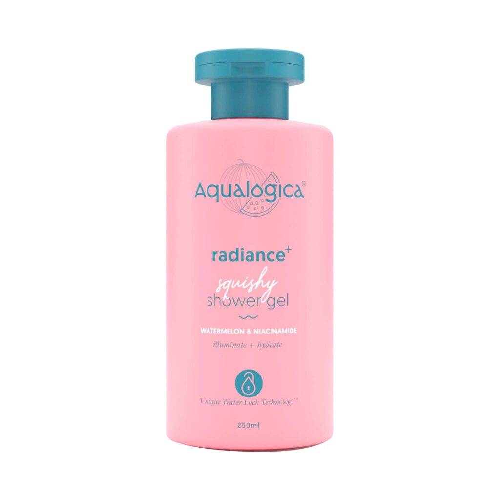 Aqualogica Radiance+ Squishy Shower Gel With Watermelon & Niacinamide (250ml) - Aqualogica