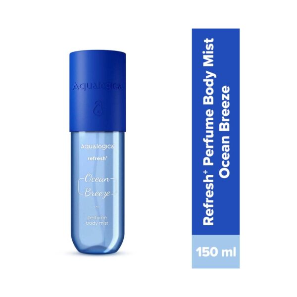 Aqualogica Refresh + Ocean Breeze Perfume Body Mist (150 ml) - Aqualogica