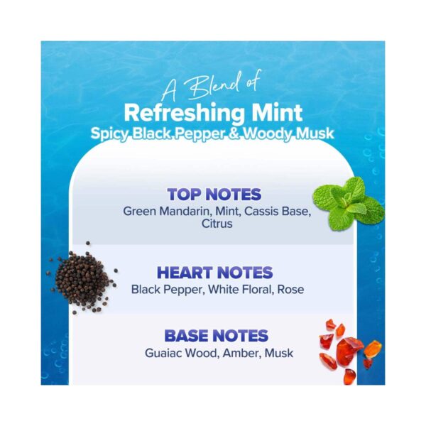 Aqualogica Refresh + Ocean Breeze Perfume Body Mist (150 ml) - Aqualogica