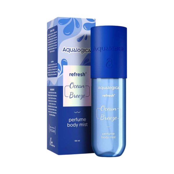 Aqualogica Refresh + Ocean Breeze Perfume Body Mist (150 ml) - Aqualogica