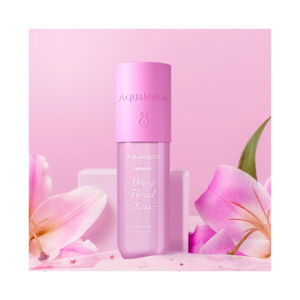 Aqualogica Refresh+ Perfume Body Mist - Dewy Floral Kiss -Pack of 2 Combo - Aqualogica