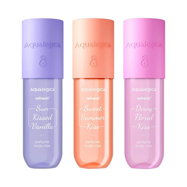 Aqualogica Refresh+ Perfume Body Mist - Pack of 3 Combo - Aqualogica
