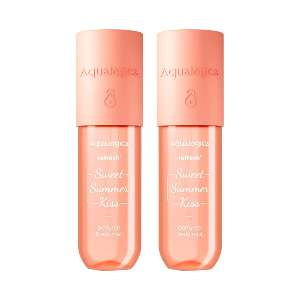 Aqualogica Refresh+ Perfume Body Mist Sweet Summer Kiss - Pack of 2 Combo - Aqualogica