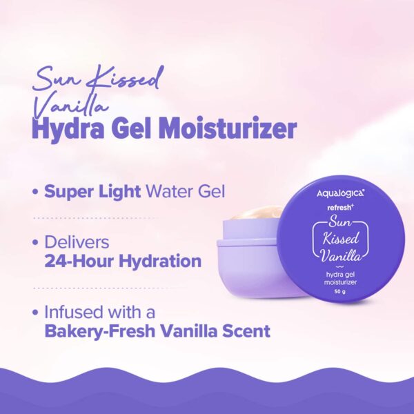 Aqualogica Refresh+ Sun Kissed Vanilla Body Care Set Warm Vanilla Fragrance Premium Gift (3 pcs) - Aqualogica