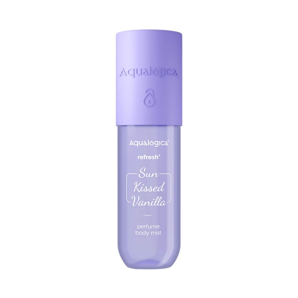 Aqualogica Refresh+ Sun Kissed Vanilla Perfume Body Mist (150 ml) - Aqualogica