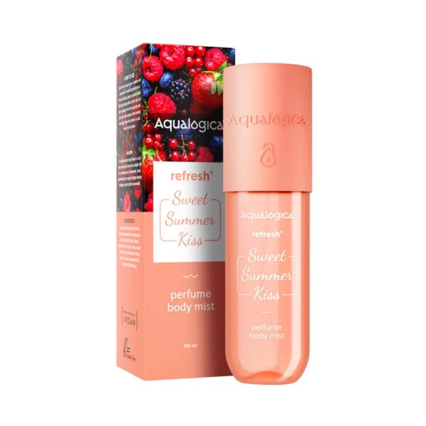 Aqualogica Refresh+ Sweet Summer Kiss Perfume Body Mist (150 ml) - Aqualogica