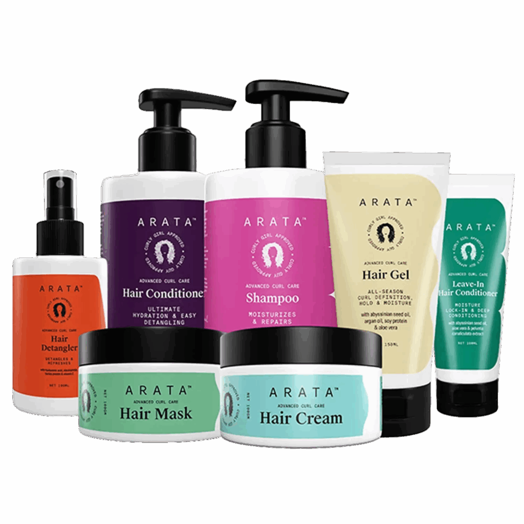Arata Advanced Curl Care Complete Regime Combo (7Pcs) - Arata