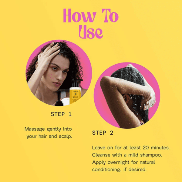Arata Advanced Curl Care Hair Oil (100ml) - Arata