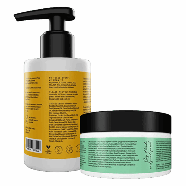 Arata Advanced Curl Care Hair Oil & Hair Mask Combo (2Pcs) - Arata