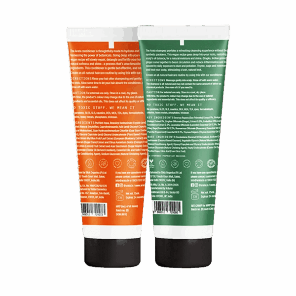 Arata Natural Damage Repair Shampoo And Conditioner Duo (150 g) - Arata