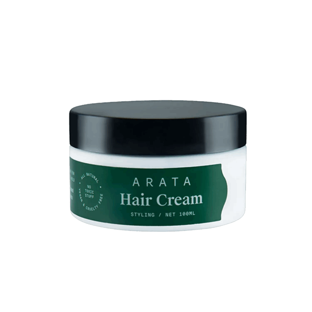 Arata Natural Styling & Hold Hair Cream (100ml) - Arata