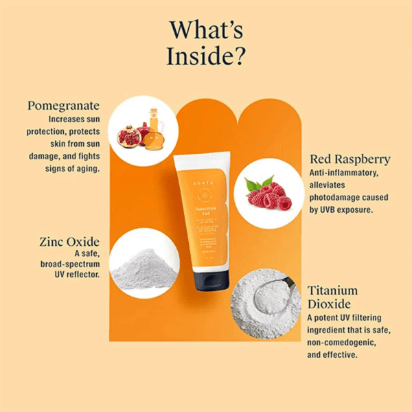 Arata Ultra Light & Balancing Sunscreen Gel (50ml) - Arata