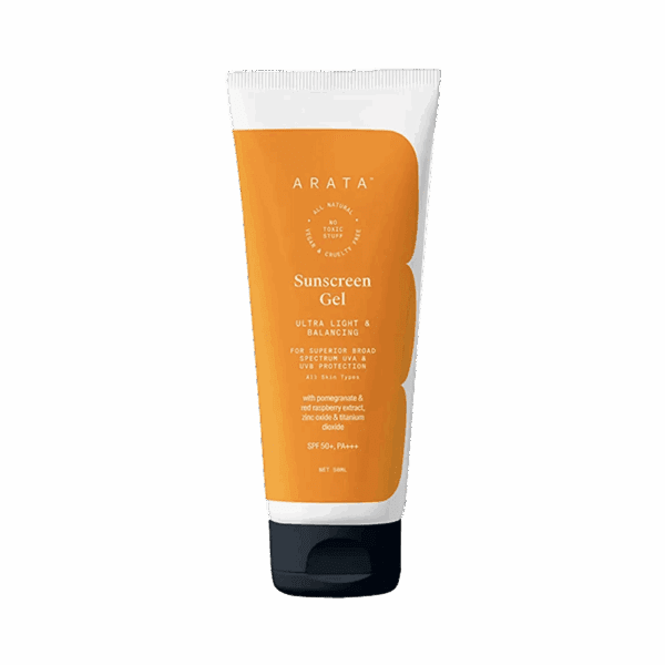 Arata Ultra Light & Balancing Sunscreen Gel (50ml) - Arata