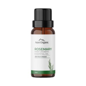 Aravi Organic 100% Pure Natural Rosemary Essential Oil For Hair Growth & Nourish Skin (50 ml) - Aravi Organic