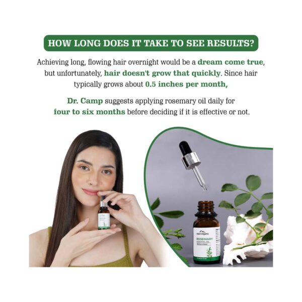 Aravi Organic 100% Pure Natural Rosemary Essential Oil For Hair Growth & Nourish Skin (50 ml) - Aravi Organic