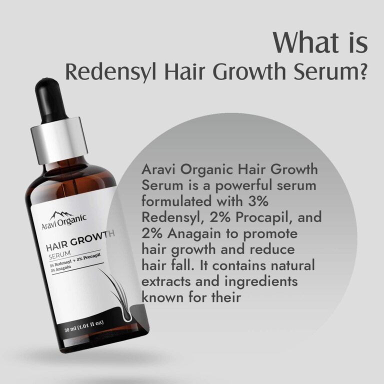 Aravi Organic Advanced Hair Growth Serum (30ml) - Aravi Organic
