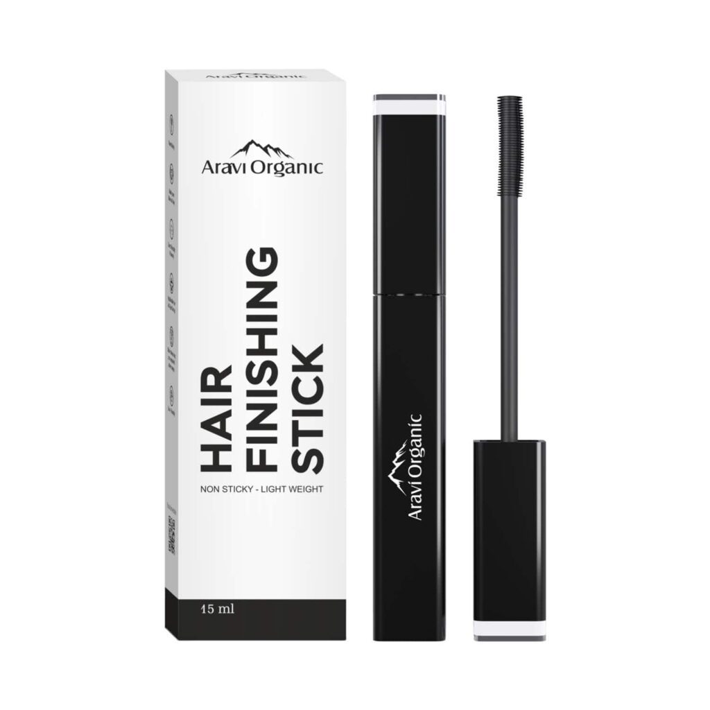 Aravi Organic Frizzy Flyaway Baby Hair Fixer Hair Finishing Stick (15 ml) - Aravi Organic