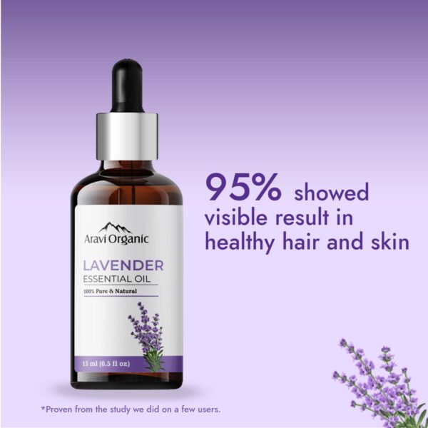 Aravi Organic Lavender Essential Oil (15ml) - Aravi Organic