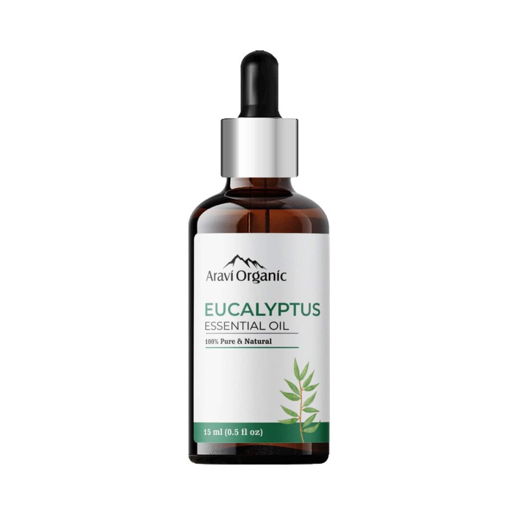 Aravi Organic Nilgiri Eucalyptus Essential Oil (15ml) - Aravi Organic