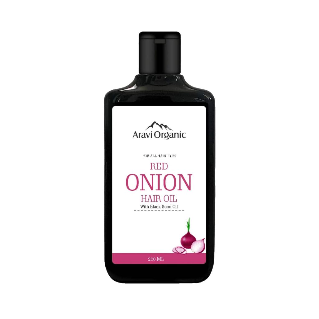 Aravi Organic Onion Hair Growth Oil (200ml) - Aravi Organic