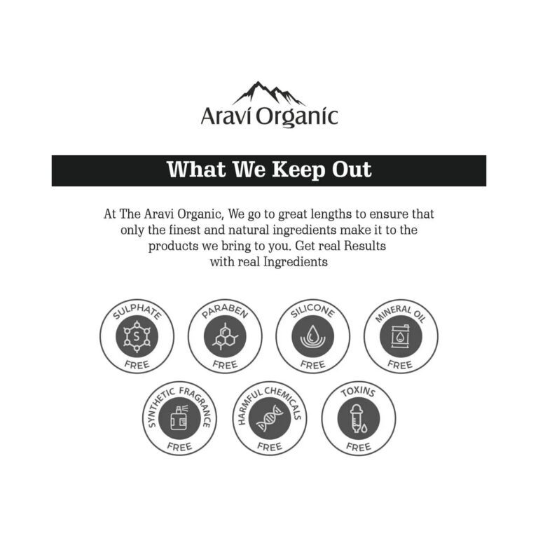 Aravi Organic Onion Hair Growth Oil (200ml) - Aravi Organic