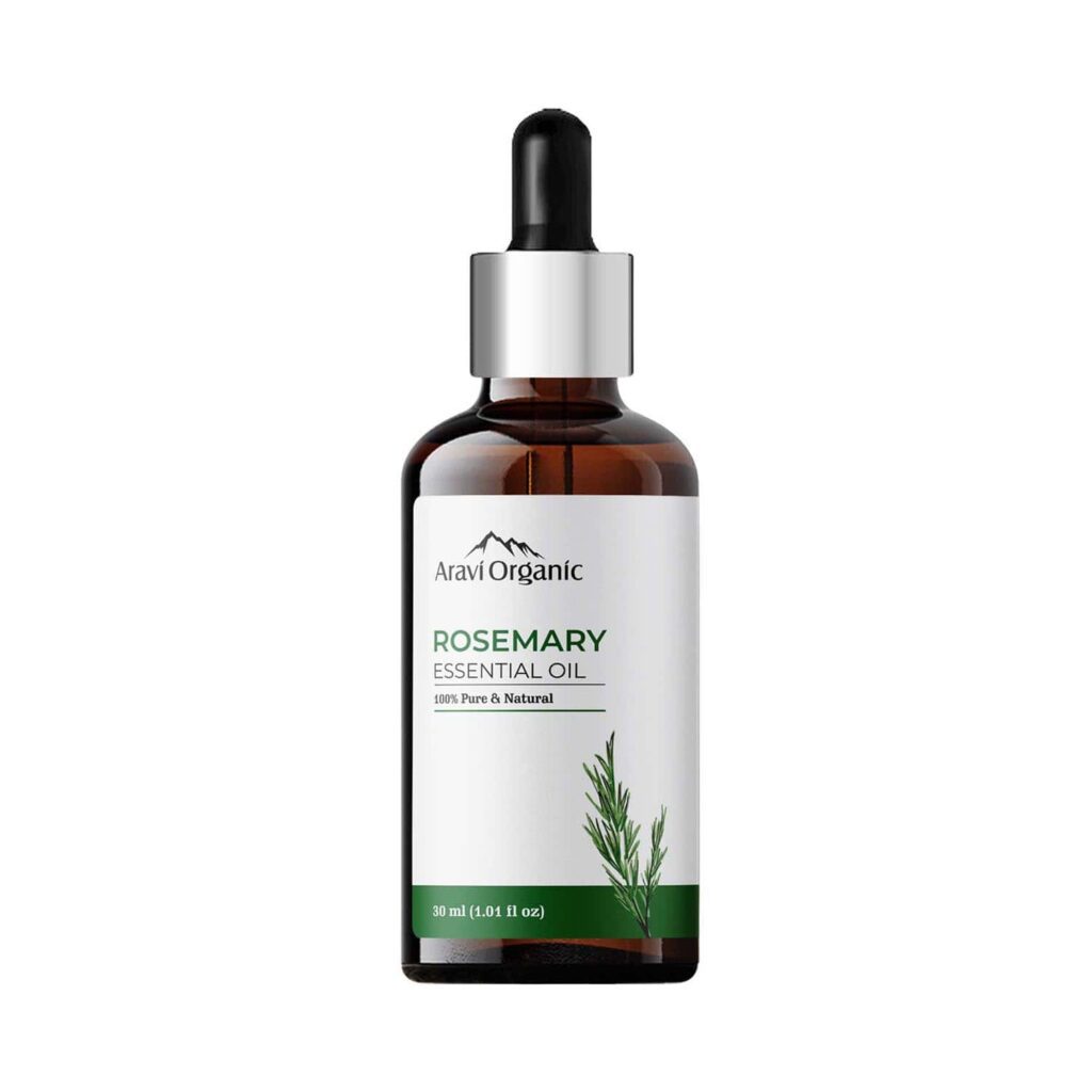Aravi Organic Rosemary Essential Oil (30ml) - Aravi Organic