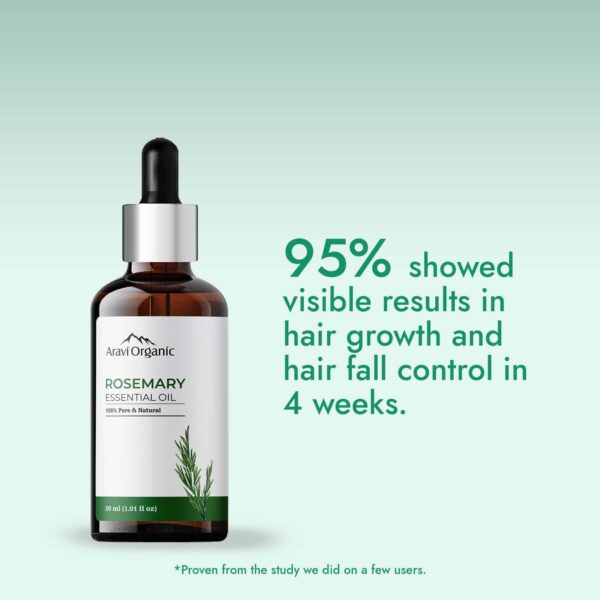 Aravi Organic Rosemary Essential Oil (30ml) - Aravi Organic