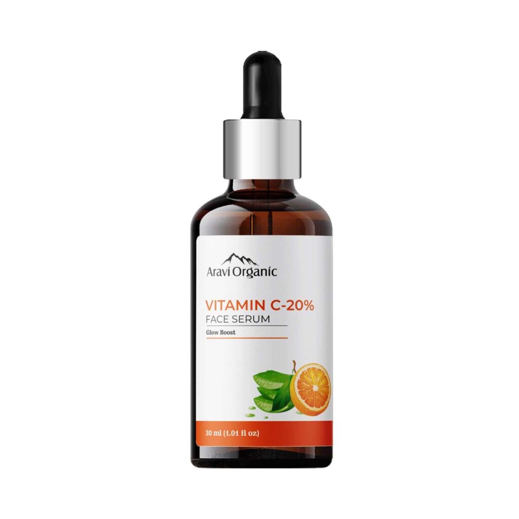 Aravi Organic Vitamin C Face Serum (30ml) - Aravi Organic