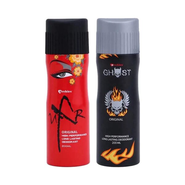 Archies Parfum UXR and Ghost Original Deodorant Combo (2Pcs) - Archies Parfum