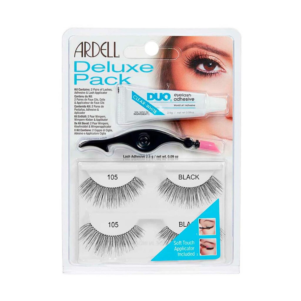 Ardell Deluxe Pack 105 with Applicator - 68987 - Black - Ardell