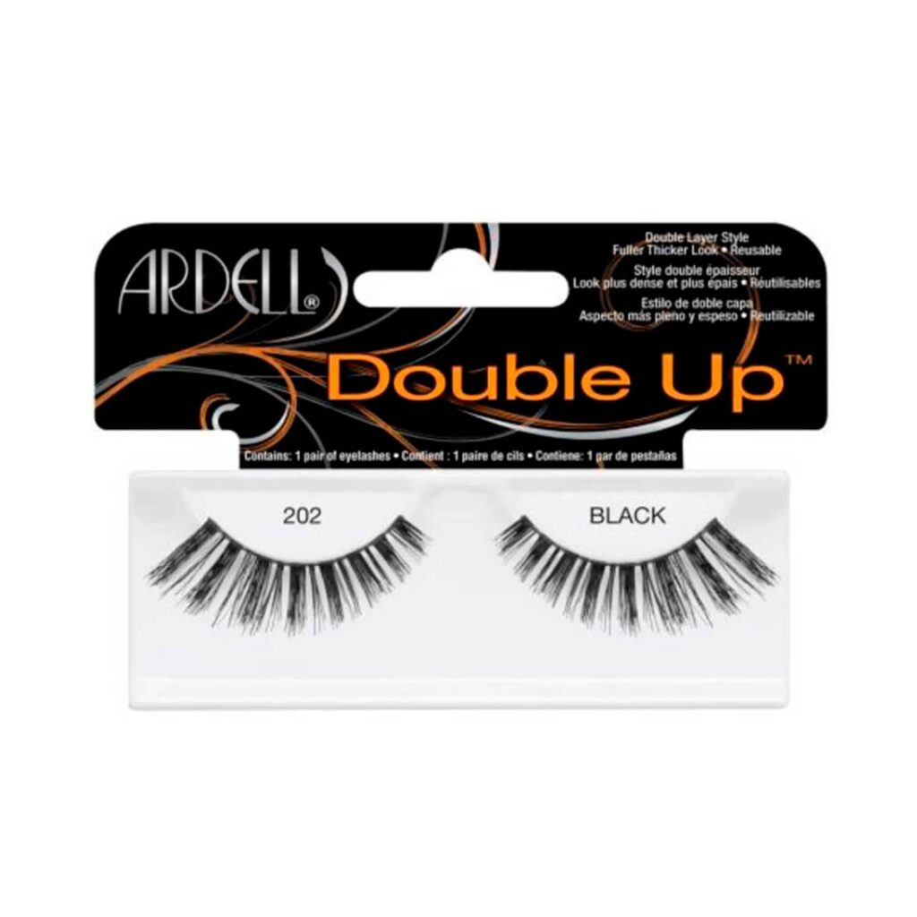 Ardell Double Up Eyelashes 202 Black - 47115 (1 Pair) - Ardell