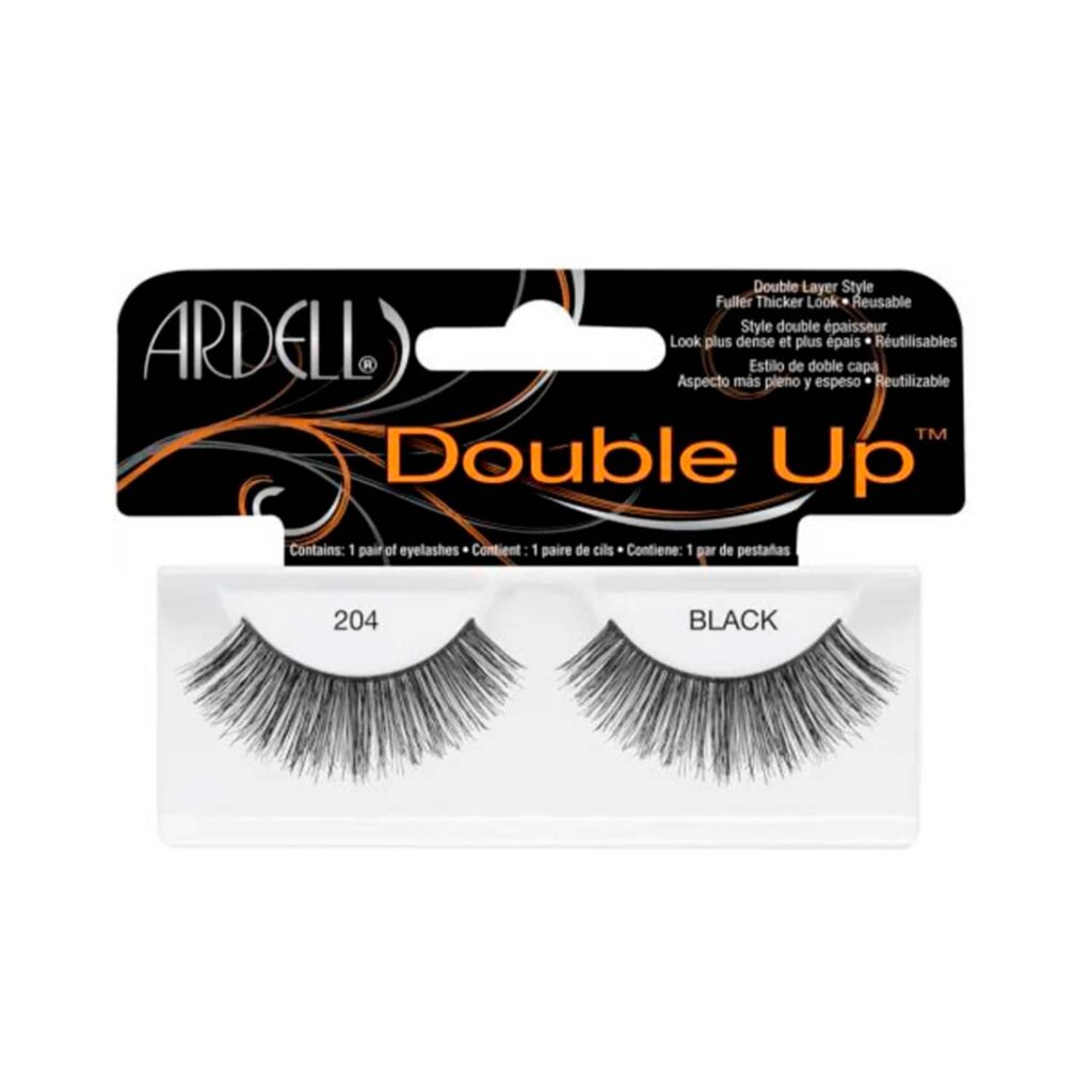 Ardell Double Up Eyelashes 204 Black - 47117 (1 Pair) - Ardell