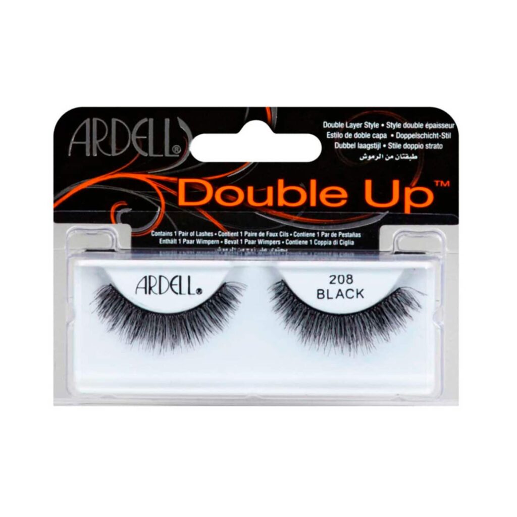 Ardell Double Up Eyelashes 208 Black - 61914 (1 Pair) - Ardell