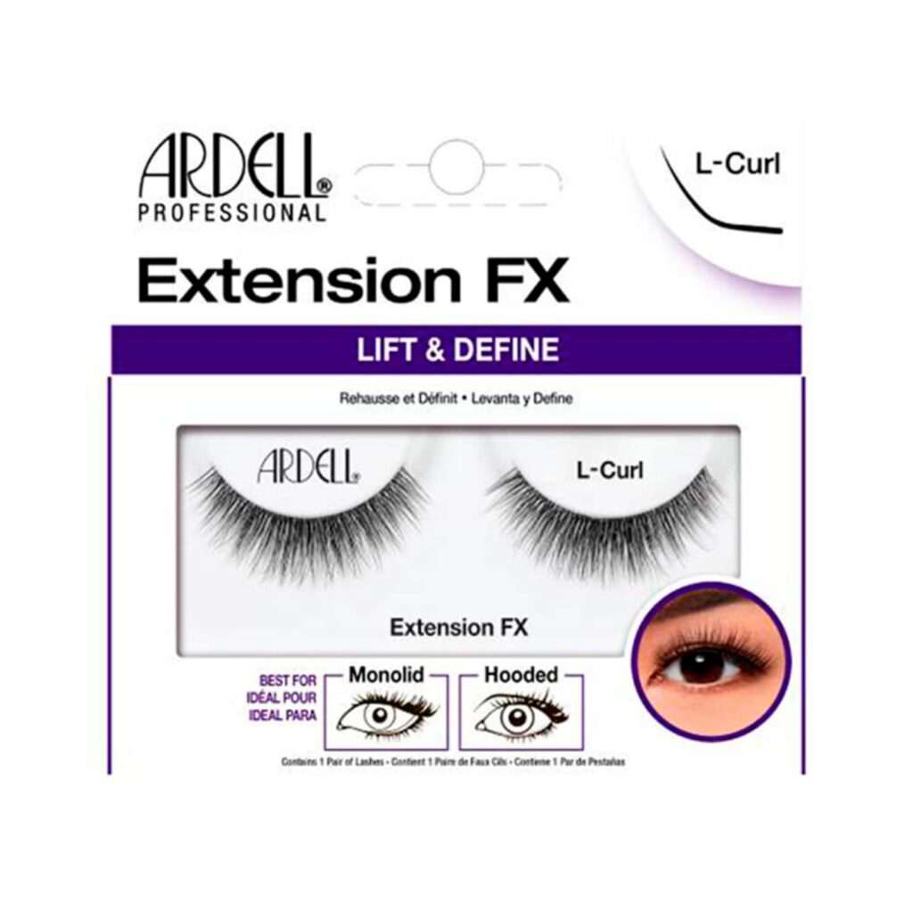 Ardell Extension FX L Curl - 68690 - Black (1 Pair) - Ardell