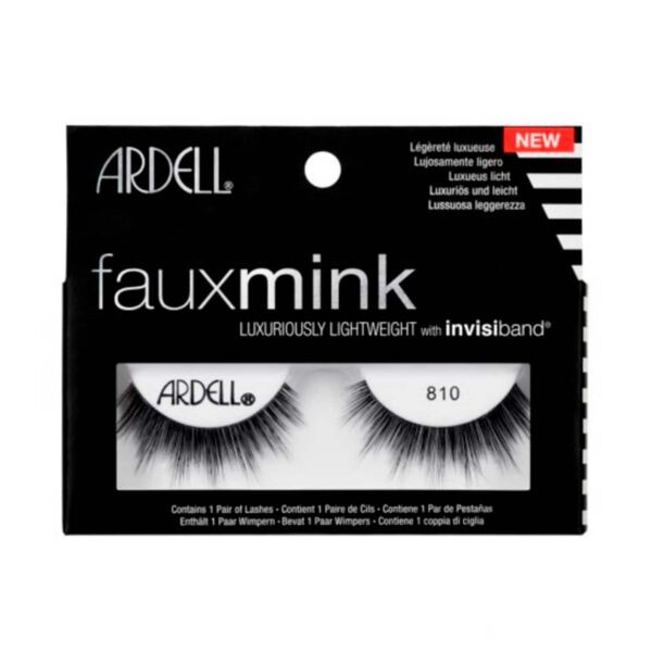 Ardell Faux Mink 810 Black - 65734 (1 Pair) - Ardell