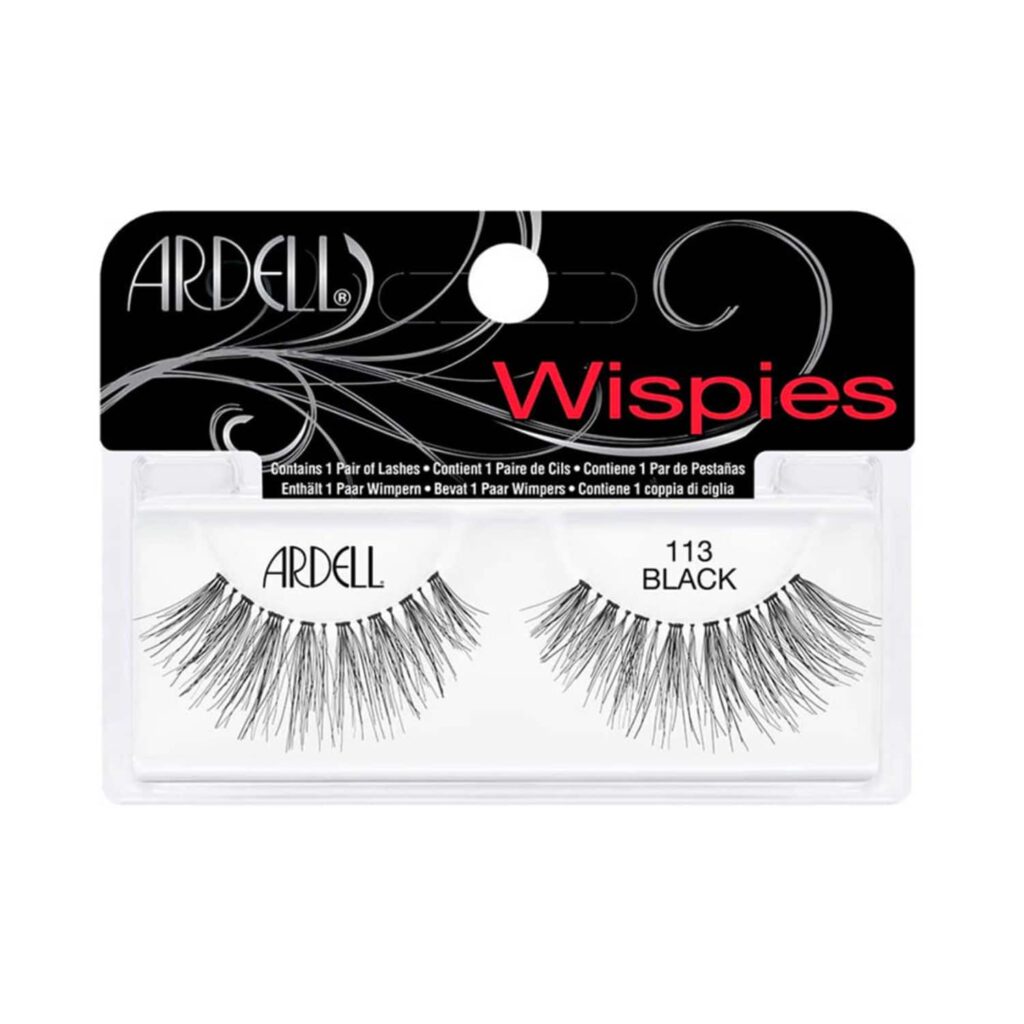 Ardell Wispies Eyelashes 113 Black - 61310 (1 Pair) - Ardell