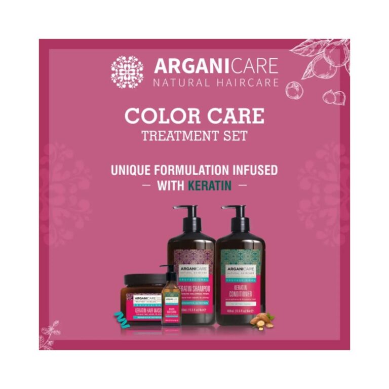 Arganicare Natural Color Care Luxury Treatment Set - (4Pcs) - Arganicare
