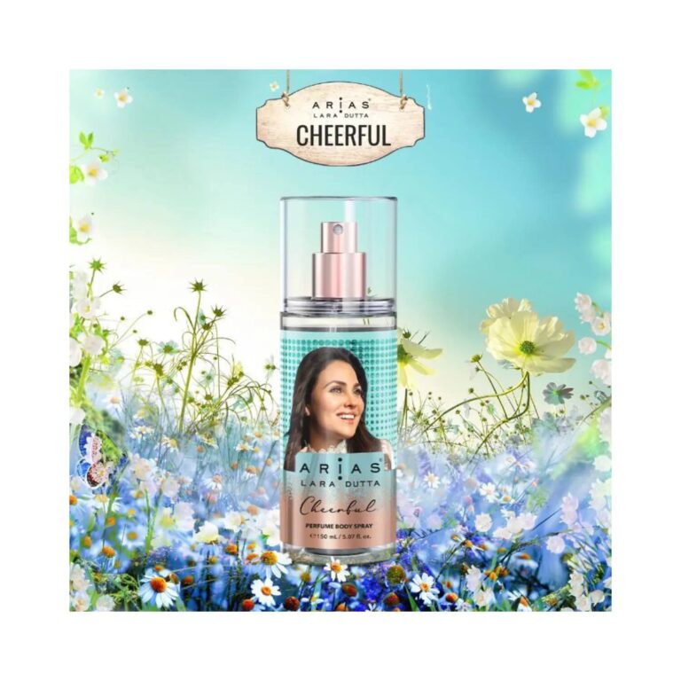 Arias By Lara Dutta Cheerful Perfume Body Spray (150ml) - Arias By Lara Dutta