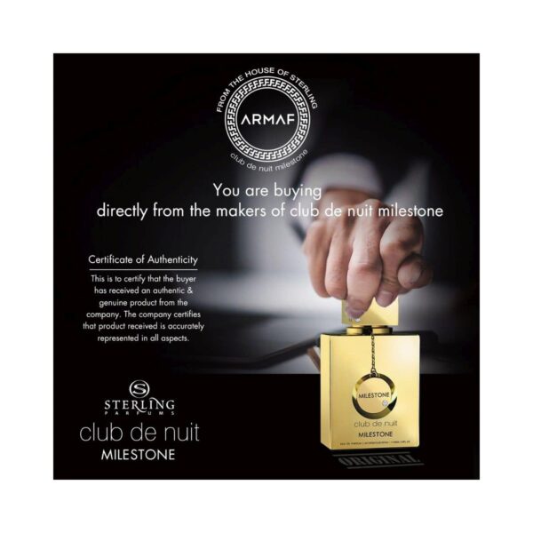 Armaf Club De Nuit Milestone Eau De Parfum (105ml) - Armaf