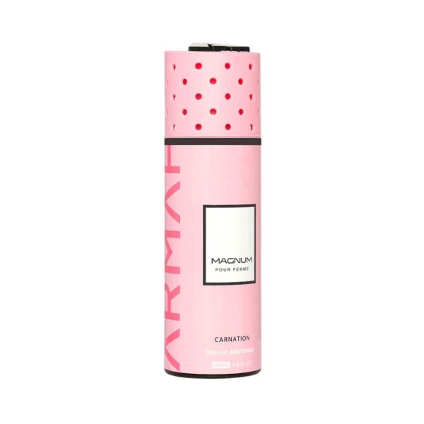 Armaf Magnum Pour Femme Carnation Perfume Body Spray (200ml) - Armaf