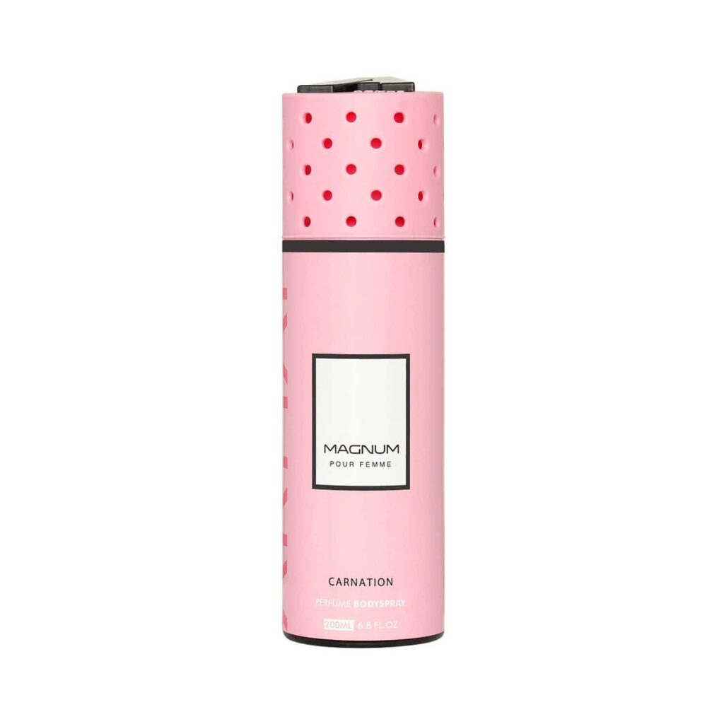 Armaf Magnum Pour Femme Carnation Perfume Body Spray (200ml) - Armaf