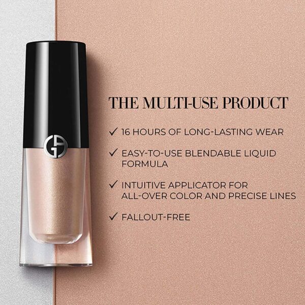 Armani Eye Tint Long-Lasting Liquid Eyeshadow - 70M Sakura (3.9 ml) - Giorgio Armani