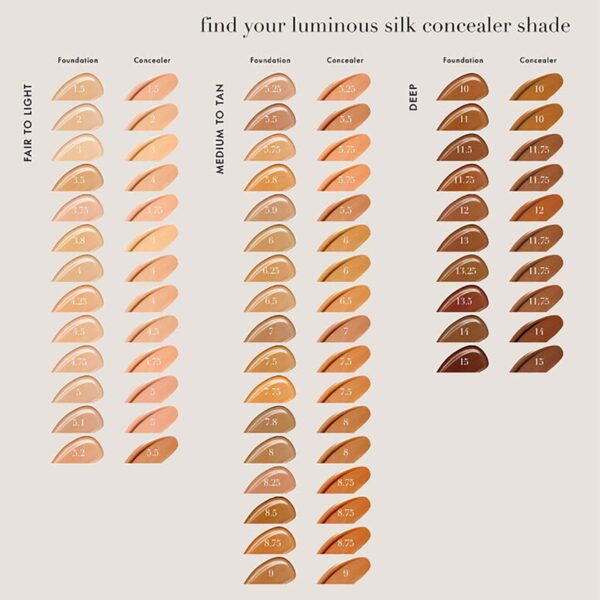 Armani Luminous Silk Hydrating & Brightening Concealer - 2-Very Fair Neutral (12 ml) - Giorgio Armani