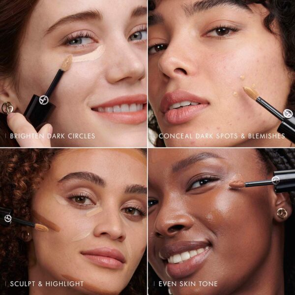 Armani Luminous Silk Hydrating & Brightening Concealer - 4-Light Golden (12 ml) - Giorgio Armani