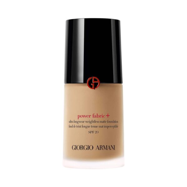 Armani Power Fabric+ Full Coverage Liquid Foundation - 6-Medium With Olive Undertone (30 ml) - Giorgio Armani