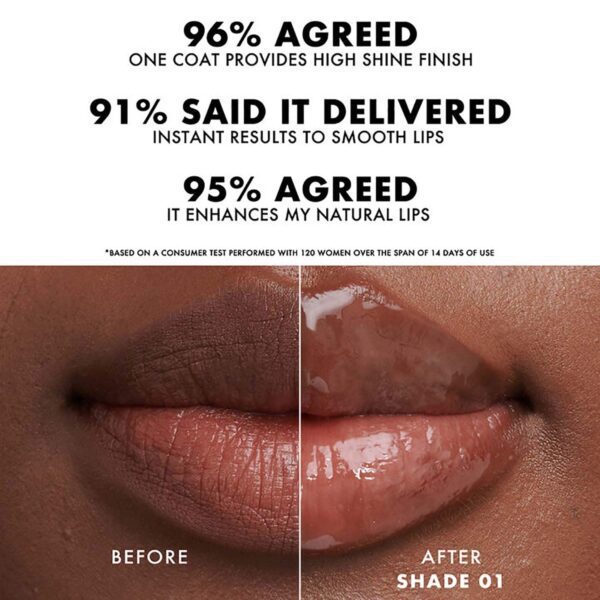 Armani Prisma Glass Lip Gloss - 1-Clear Shine (3.5 ml) - Giorgio Armani